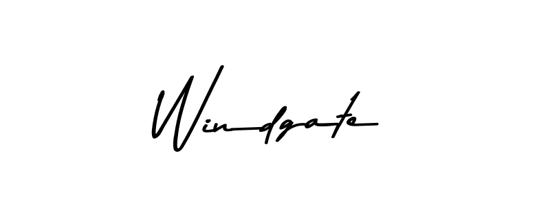 Create a beautiful signature design for name Windgate. With this signature (Asem Kandis PERSONAL USE) fonts, you can make a handwritten signature for free. Windgate signature style 9 images and pictures png