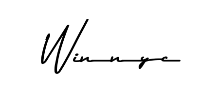 Best and Professional Signature Style for Winnyc. Asem Kandis PERSONAL USE Best Signature Style Collection. Winnyc signature style 9 images and pictures png