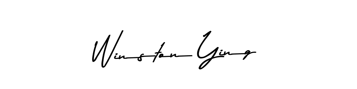 It looks lik you need a new signature style for name Winston Ying. Design unique handwritten (Asem Kandis PERSONAL USE) signature with our free signature maker in just a few clicks. Winston Ying signature style 9 images and pictures png