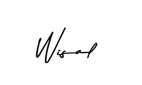 Make a beautiful signature design for name Wisal. Use this online signature maker to create a handwritten signature for free. Wisal signature style 9 images and pictures png