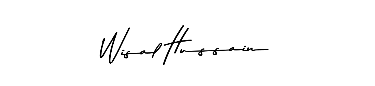 How to make Wisal Hussain signature? Asem Kandis PERSONAL USE is a professional autograph style. Create handwritten signature for Wisal Hussain name. Wisal Hussain signature style 9 images and pictures png