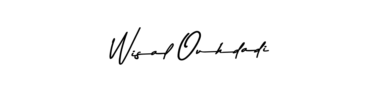 How to make Wisal Ouhdadi signature? Asem Kandis PERSONAL USE is a professional autograph style. Create handwritten signature for Wisal Ouhdadi name. Wisal Ouhdadi signature style 9 images and pictures png