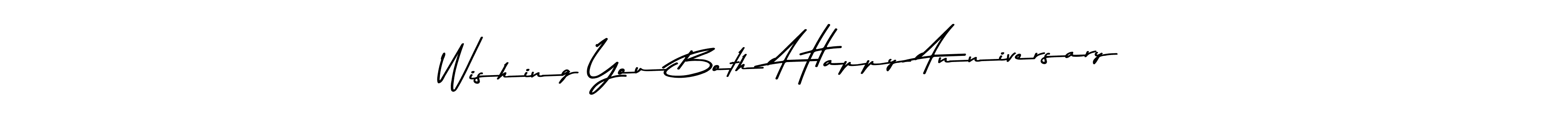 Similarly Asem Kandis PERSONAL USE is the best handwritten signature design. Signature creator online .You can use it as an online autograph creator for name Wishing You Both A Happy Anniversary. Wishing You Both A Happy Anniversary signature style 9 images and pictures png