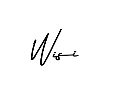 Make a beautiful signature design for name Wisi. With this signature (Asem Kandis PERSONAL USE) style, you can create a handwritten signature for free. Wisi signature style 9 images and pictures png