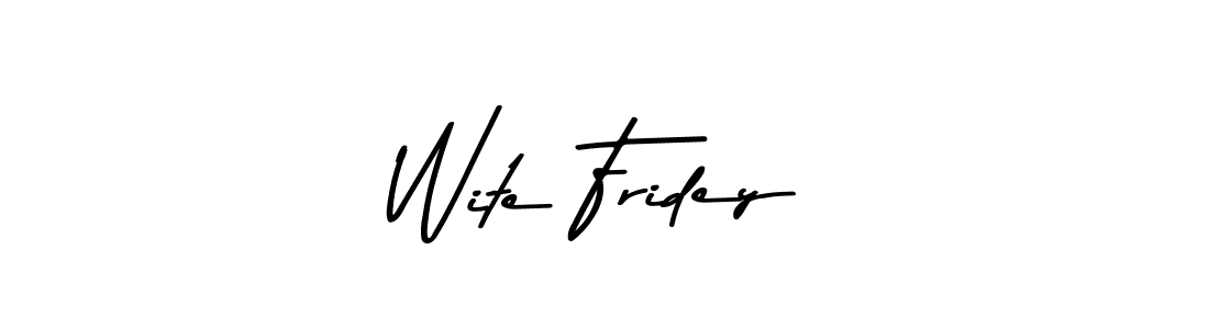 Check out images of Autograph of Wite Fridey name. Actor Wite Fridey Signature Style. Asem Kandis PERSONAL USE is a professional sign style online. Wite Fridey signature style 9 images and pictures png