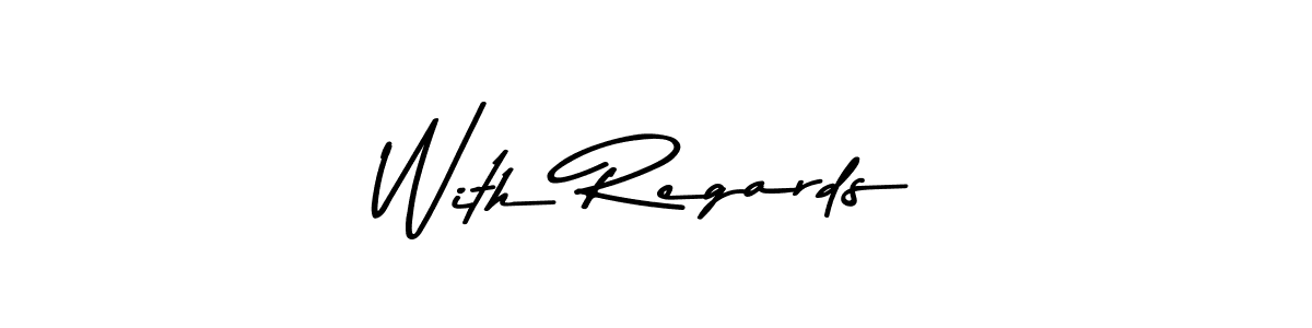 You can use this online signature creator to create a handwritten signature for the name With Regards. This is the best online autograph maker. With Regards signature style 9 images and pictures png