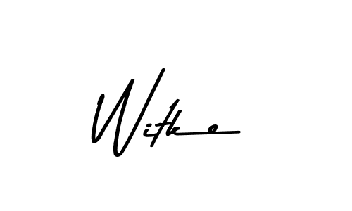 if you are searching for the best signature style for your name Witke. so please give up your signature search. here we have designed multiple signature styles  using Asem Kandis PERSONAL USE. Witke signature style 9 images and pictures png