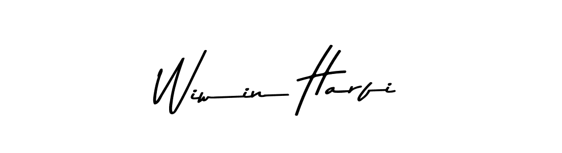 How to Draw Wiwin Harfi signature style? Asem Kandis PERSONAL USE is a latest design signature styles for name Wiwin Harfi. Wiwin Harfi signature style 9 images and pictures png
