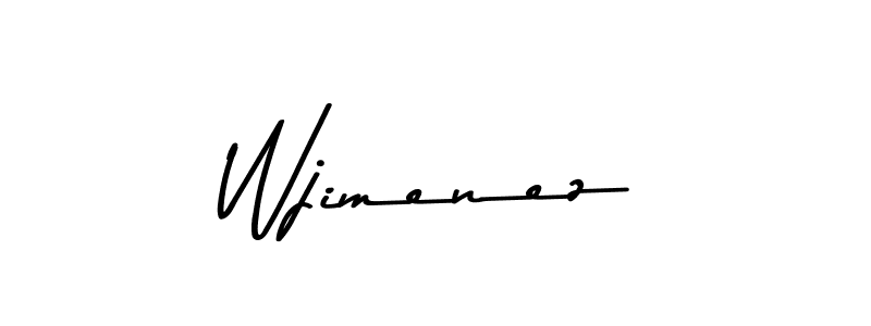 The best way (Asem Kandis PERSONAL USE) to make a short signature is to pick only two or three words in your name. The name Wjimenez include a total of six letters. For converting this name. Wjimenez signature style 9 images and pictures png