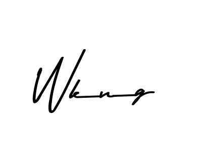 Asem Kandis PERSONAL USE is a professional signature style that is perfect for those who want to add a touch of class to their signature. It is also a great choice for those who want to make their signature more unique. Get Wkng name to fancy signature for free. Wkng signature style 9 images and pictures png