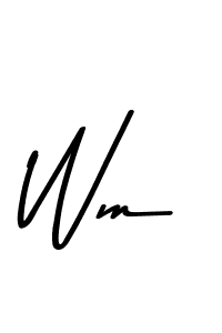 Wm stylish signature style. Best Handwritten Sign (Asem Kandis PERSONAL USE) for my name. Handwritten Signature Collection Ideas for my name Wm. Wm signature style 9 images and pictures png