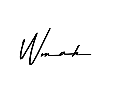 Once you've used our free online signature maker to create your best signature Asem Kandis PERSONAL USE style, it's time to enjoy all of the benefits that Wmah name signing documents. Wmah signature style 9 images and pictures png