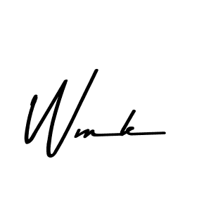 How to make Wmk signature? Asem Kandis PERSONAL USE is a professional autograph style. Create handwritten signature for Wmk name. Wmk signature style 9 images and pictures png