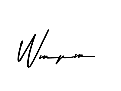 Use a signature maker to create a handwritten signature online. With this signature software, you can design (Asem Kandis PERSONAL USE) your own signature for name Wmpm. Wmpm signature style 9 images and pictures png