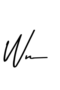 How to make Wn signature? Asem Kandis PERSONAL USE is a professional autograph style. Create handwritten signature for Wn name. Wn signature style 9 images and pictures png