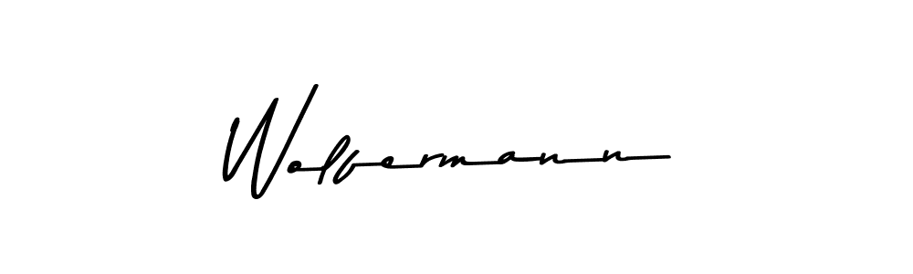 Create a beautiful signature design for name Wolfermann. With this signature (Asem Kandis PERSONAL USE) fonts, you can make a handwritten signature for free. Wolfermann signature style 9 images and pictures png