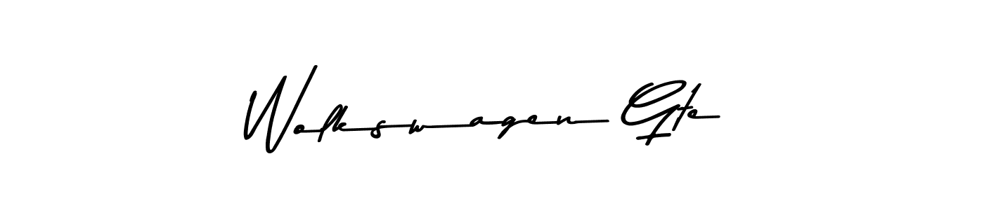 The best way (Asem Kandis PERSONAL USE) to make a short signature is to pick only two or three words in your name. The name Wolkswagen Gte include a total of six letters. For converting this name. Wolkswagen Gte signature style 9 images and pictures png