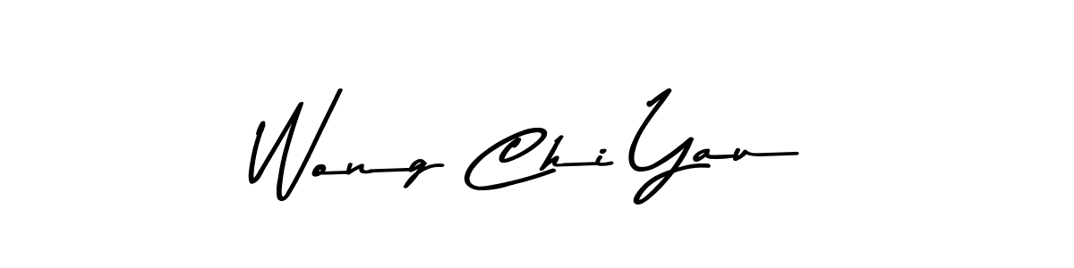 Design your own signature with our free online signature maker. With this signature software, you can create a handwritten (Asem Kandis PERSONAL USE) signature for name Wong Chi Yau. Wong Chi Yau signature style 9 images and pictures png