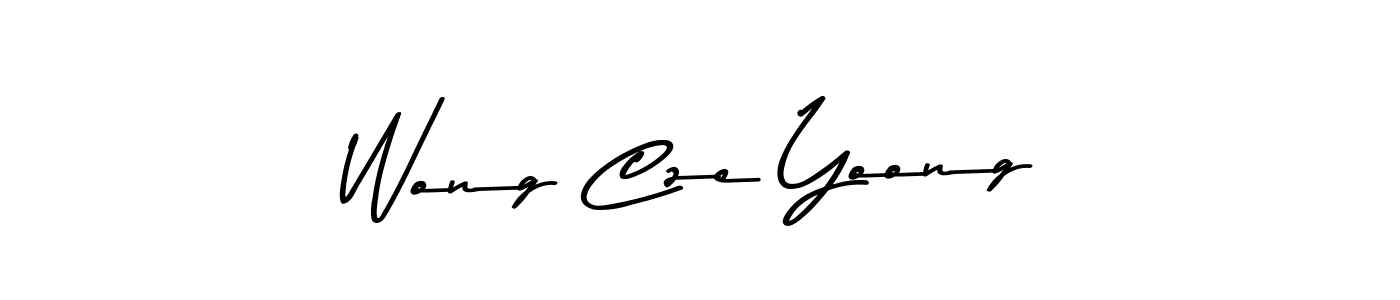 Use a signature maker to create a handwritten signature online. With this signature software, you can design (Asem Kandis PERSONAL USE) your own signature for name Wong Cze Yoong. Wong Cze Yoong signature style 9 images and pictures png
