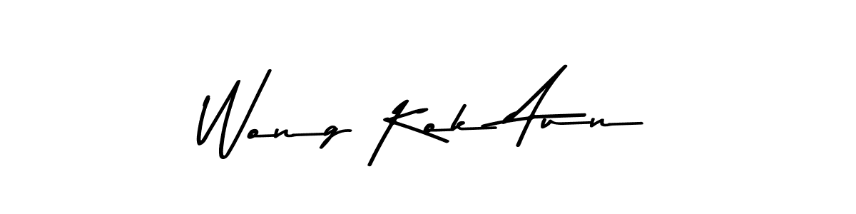 Once you've used our free online signature maker to create your best signature Asem Kandis PERSONAL USE style, it's time to enjoy all of the benefits that Wong Kok Aun name signing documents. Wong Kok Aun signature style 9 images and pictures png