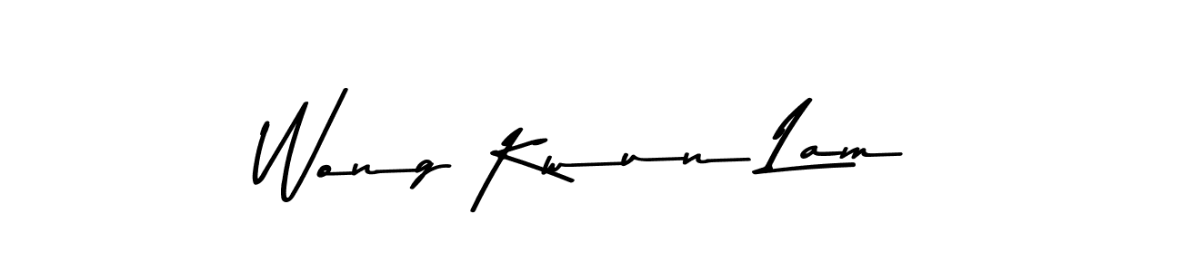 It looks lik you need a new signature style for name Wong Kwun Lam. Design unique handwritten (Asem Kandis PERSONAL USE) signature with our free signature maker in just a few clicks. Wong Kwun Lam signature style 9 images and pictures png
