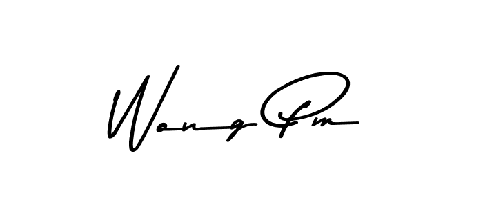 Make a beautiful signature design for name Wong Pm. Use this online signature maker to create a handwritten signature for free. Wong Pm signature style 9 images and pictures png