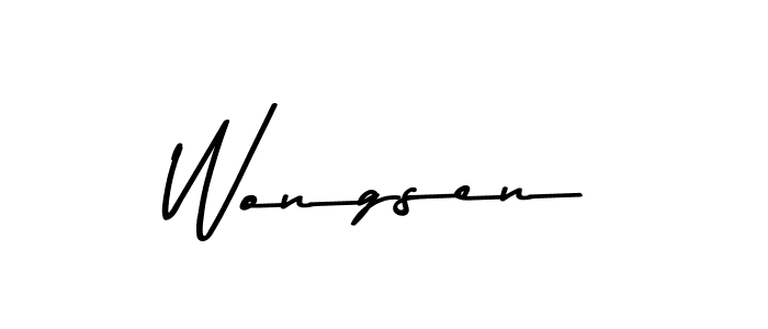 You can use this online signature creator to create a handwritten signature for the name Wongsen. This is the best online autograph maker. Wongsen signature style 9 images and pictures png