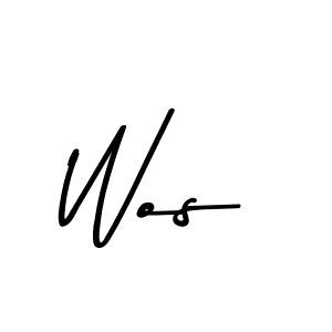 Wos stylish signature style. Best Handwritten Sign (Asem Kandis PERSONAL USE) for my name. Handwritten Signature Collection Ideas for my name Wos. Wos signature style 9 images and pictures png