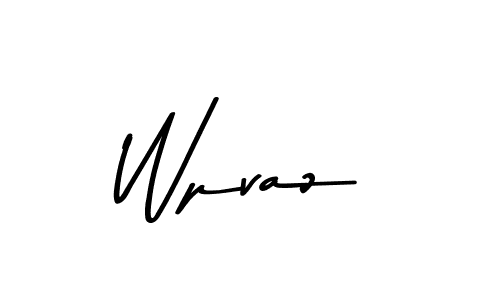 How to make Wpvaz signature? Asem Kandis PERSONAL USE is a professional autograph style. Create handwritten signature for Wpvaz name. Wpvaz signature style 9 images and pictures png