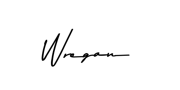 Asem Kandis PERSONAL USE is a professional signature style that is perfect for those who want to add a touch of class to their signature. It is also a great choice for those who want to make their signature more unique. Get Wregan name to fancy signature for free. Wregan signature style 9 images and pictures png