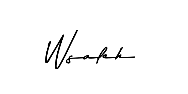 Asem Kandis PERSONAL USE is a professional signature style that is perfect for those who want to add a touch of class to their signature. It is also a great choice for those who want to make their signature more unique. Get Wsaleh name to fancy signature for free. Wsaleh signature style 9 images and pictures png