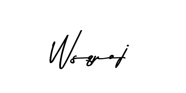 Also we have Wsqpoj name is the best signature style. Create professional handwritten signature collection using Asem Kandis PERSONAL USE autograph style. Wsqpoj signature style 9 images and pictures png