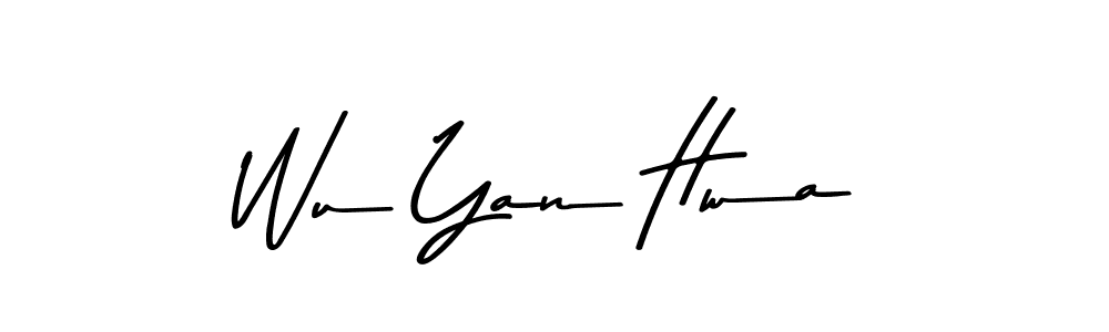 Wu Yan Hwa stylish signature style. Best Handwritten Sign (Asem Kandis PERSONAL USE) for my name. Handwritten Signature Collection Ideas for my name Wu Yan Hwa. Wu Yan Hwa signature style 9 images and pictures png