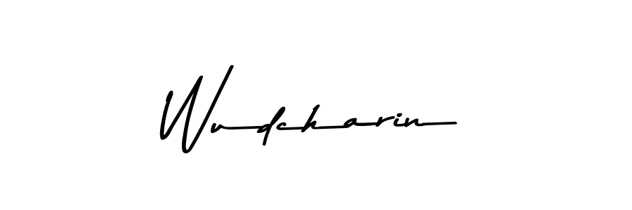 Similarly Asem Kandis PERSONAL USE is the best handwritten signature design. Signature creator online .You can use it as an online autograph creator for name Wudcharin. Wudcharin signature style 9 images and pictures png