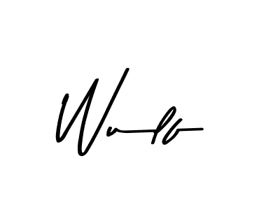 Similarly Asem Kandis PERSONAL USE is the best handwritten signature design. Signature creator online .You can use it as an online autograph creator for name Wulf. Wulf signature style 9 images and pictures png