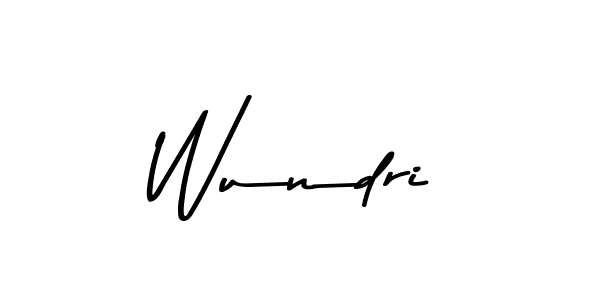 How to make Wundri signature? Asem Kandis PERSONAL USE is a professional autograph style. Create handwritten signature for Wundri name. Wundri signature style 9 images and pictures png
