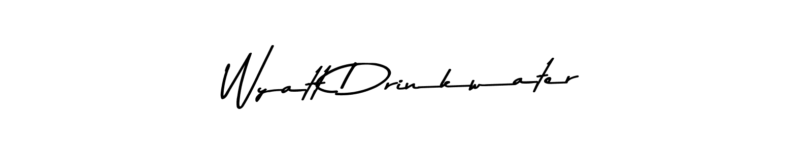Here are the top 10 professional signature styles for the name Wyatt Drinkwater. These are the best autograph styles you can use for your name. Wyatt Drinkwater signature style 9 images and pictures png