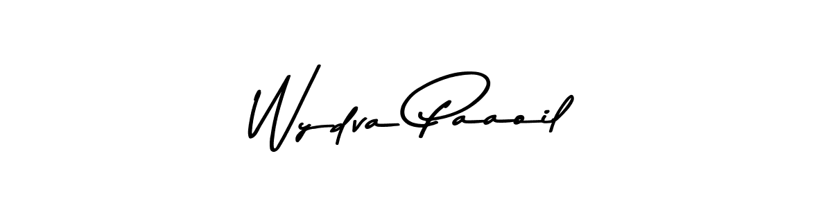 Make a beautiful signature design for name Wydva Paaoil. Use this online signature maker to create a handwritten signature for free. Wydva Paaoil signature style 9 images and pictures png
