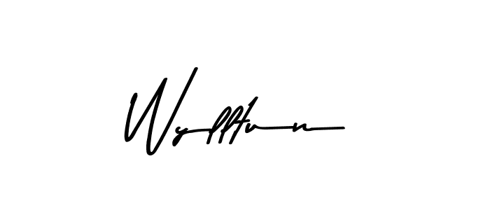 This is the best signature style for the Wylltun name. Also you like these signature font (Asem Kandis PERSONAL USE). Mix name signature. Wylltun signature style 9 images and pictures png