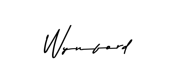 Design your own signature with our free online signature maker. With this signature software, you can create a handwritten (Asem Kandis PERSONAL USE) signature for name Wynford. Wynford signature style 9 images and pictures png