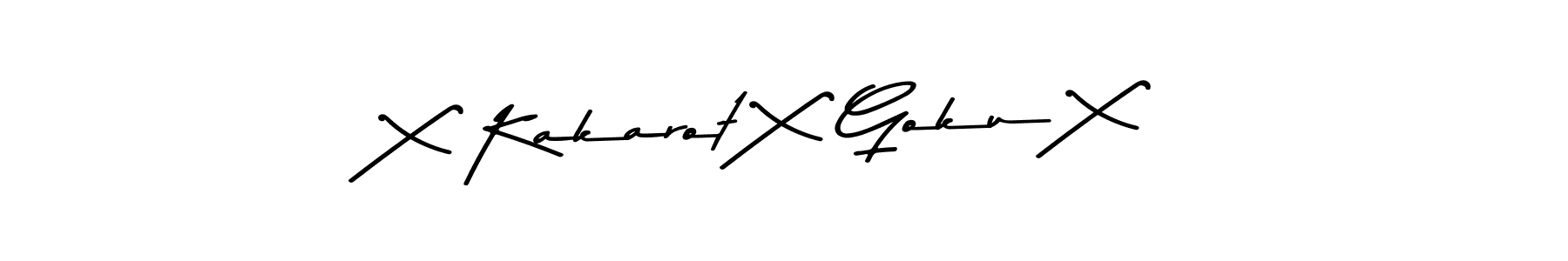 How to make X Kakarot X Goku X signature? Asem Kandis PERSONAL USE is a professional autograph style. Create handwritten signature for X Kakarot X Goku X name. X Kakarot X Goku X signature style 9 images and pictures png
