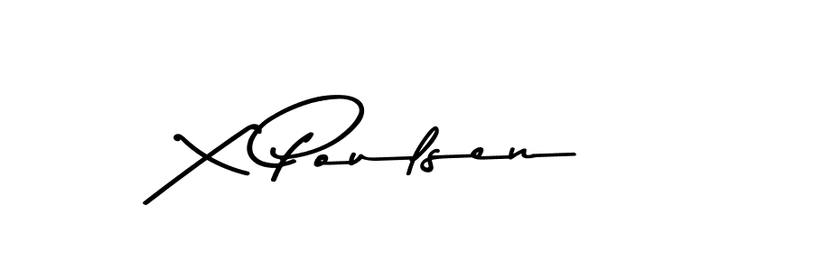 This is the best signature style for the X Poulsen name. Also you like these signature font (Asem Kandis PERSONAL USE). Mix name signature. X Poulsen signature style 9 images and pictures png