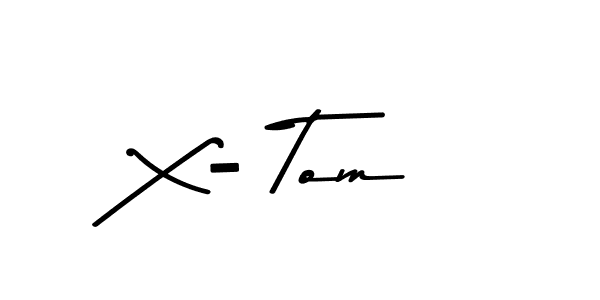 You should practise on your own different ways (Asem Kandis PERSONAL USE) to write your name (X- Tom) in signature. don't let someone else do it for you. X- Tom signature style 9 images and pictures png
