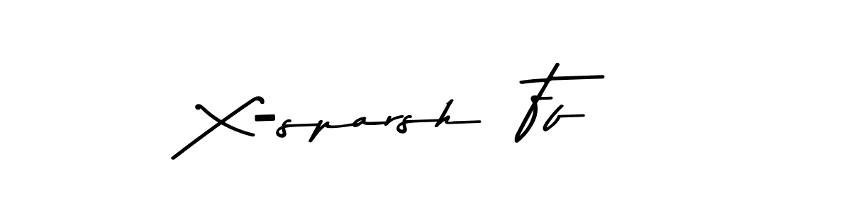 Also You can easily find your signature by using the search form. We will create X-sparsh  Ff name handwritten signature images for you free of cost using Asem Kandis PERSONAL USE sign style. X-sparsh  Ff signature style 9 images and pictures png