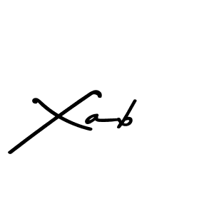The best way (Asem Kandis PERSONAL USE) to make a short signature is to pick only two or three words in your name. The name Xab include a total of six letters. For converting this name. Xab signature style 9 images and pictures png