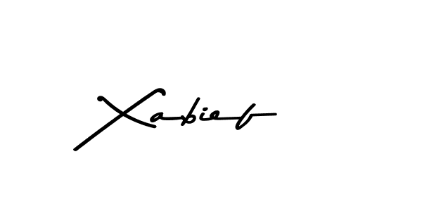 You should practise on your own different ways (Asem Kandis PERSONAL USE) to write your name (Xabief) in signature. don't let someone else do it for you. Xabief signature style 9 images and pictures png