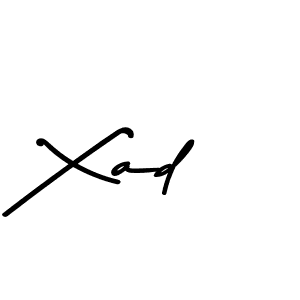 The best way (Asem Kandis PERSONAL USE) to make a short signature is to pick only two or three words in your name. The name Xad include a total of six letters. For converting this name. Xad signature style 9 images and pictures png