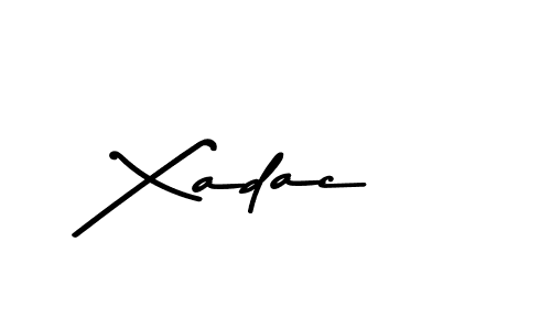 Once you've used our free online signature maker to create your best signature Asem Kandis PERSONAL USE style, it's time to enjoy all of the benefits that Xadac name signing documents. Xadac signature style 9 images and pictures png