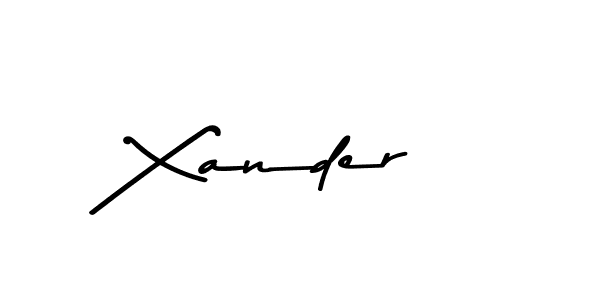 Design your own signature with our free online signature maker. With this signature software, you can create a handwritten (Asem Kandis PERSONAL USE) signature for name Xander. Xander signature style 9 images and pictures png