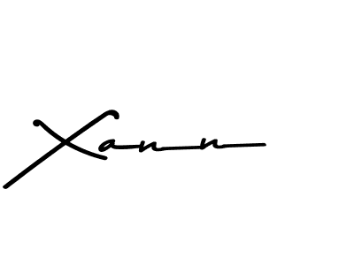 Make a beautiful signature design for name Xann. With this signature (Asem Kandis PERSONAL USE) style, you can create a handwritten signature for free. Xann signature style 9 images and pictures png